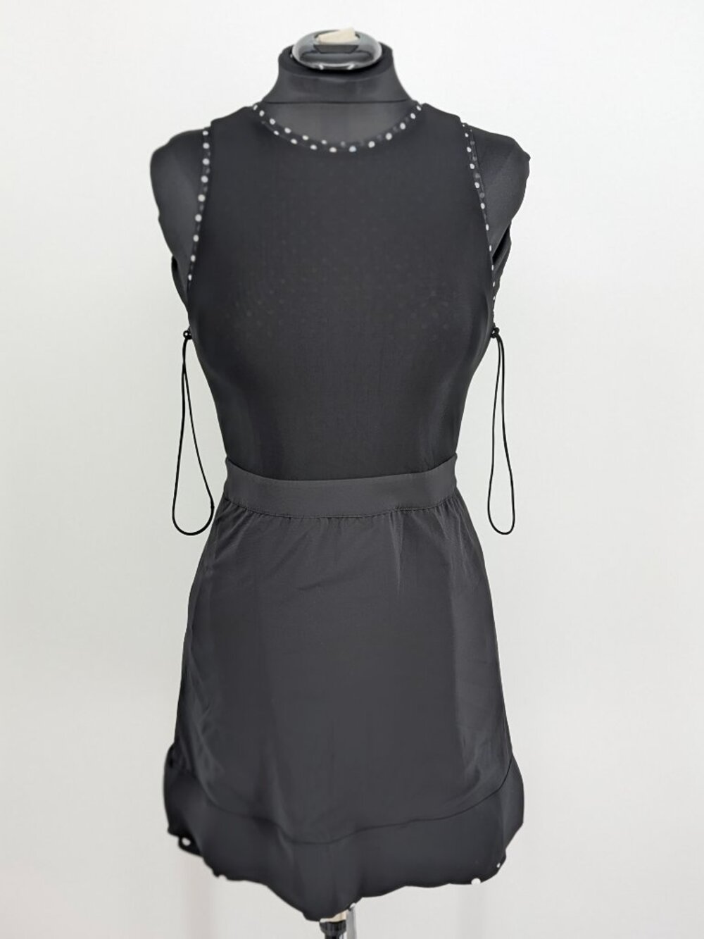 NWOT Alice + Olivia Chara polka dot dress sz 6, has stretch, never worn - Picture 13 of 16
